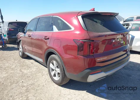 2025 Kia Sorento Lx from USA, damaged, VIN 5XYRG4JC0SG347537